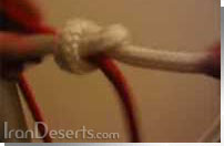 گره زدن طناب