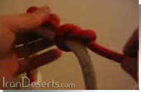 گره زدن طناب