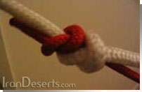 گره زدن طناب