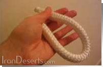 گره زدن طناب