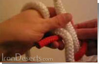 گره زدن طناب