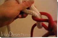 گره زدن طناب