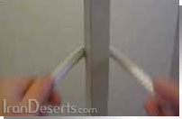 گره زدن طناب