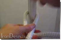 گره زدن طناب