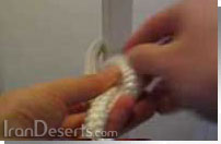 گره زدن طناب