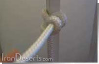 گره زدن طناب