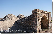 آب انبار - بیابان گرماب