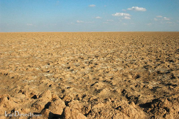 زمینهای رسی پف کرده ،کویر مرکزی