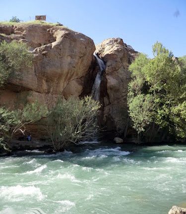 آبشار نوجان، کرج، تصویر از ابراهیم شربتی