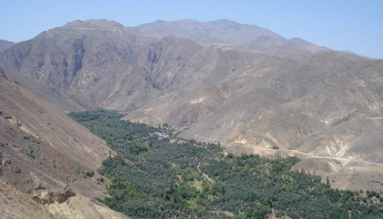 دره دربند نهران، قزوین