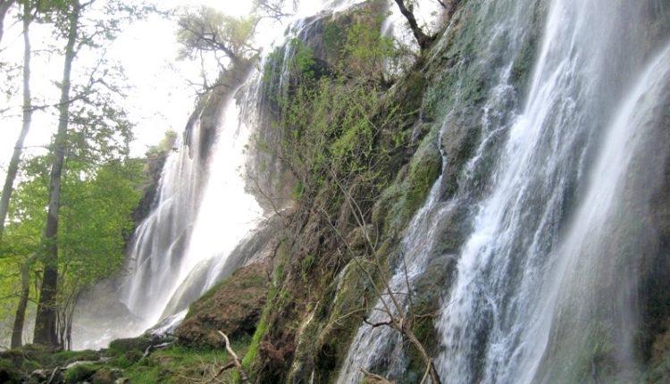 آبشار زرد لیمه، اردل