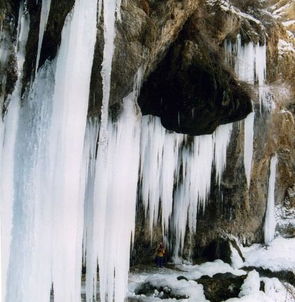 آبشار چیکان، سپیدان