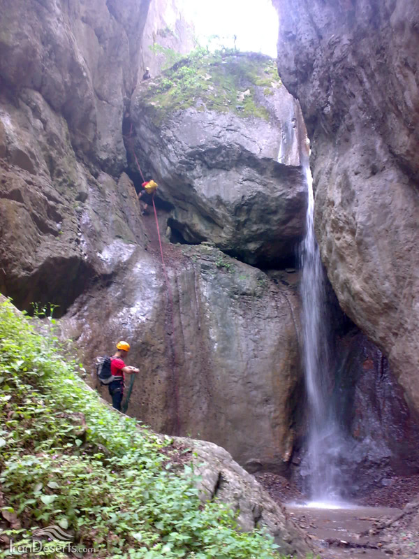آبشارهای دره تل انبار، گرگان