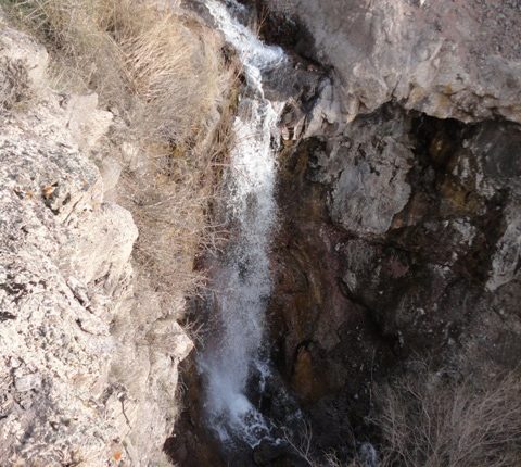 آبشار سیاه بند، طالقان