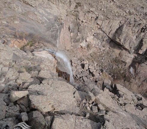 آبشار وری ید، طالقان، تصاویر از حسین زینعلی