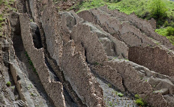 دره فرسایشی قره سو، کلات