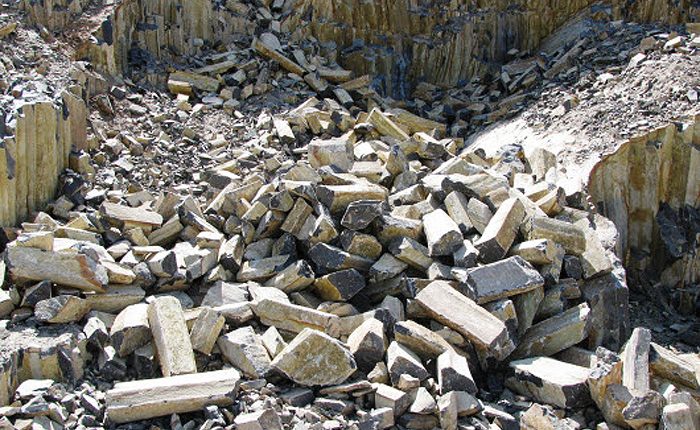 بازالت های منشوری، سربیشه، تصویر از محمود منصوری